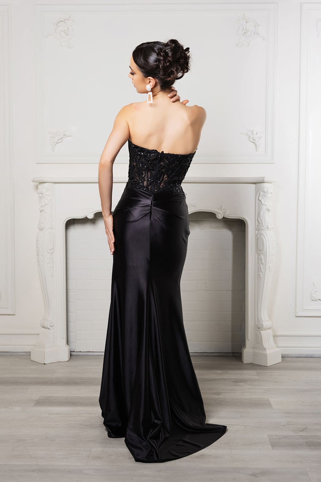 Evening Dress Sweetheart High Side Slit Gala Gown By May Queen MQ2152 - Dress