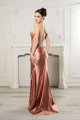 Evening Dress Sweetheart High Side Slit Gala Gown By May Queen MQ2152 - Dress
