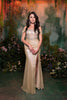 Formal Dress High Slit Ruched Evening Gown By May Queen MQ2115 - Dress