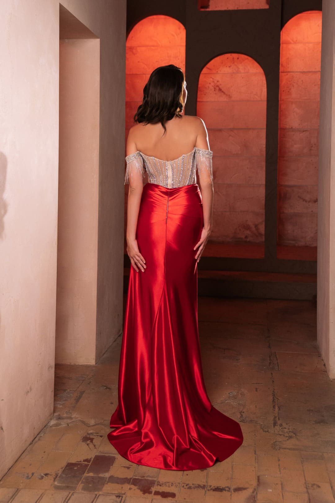Formal Dress Sweetheart Off The Shoulder Sheath Gown By RQ8159 - Dress