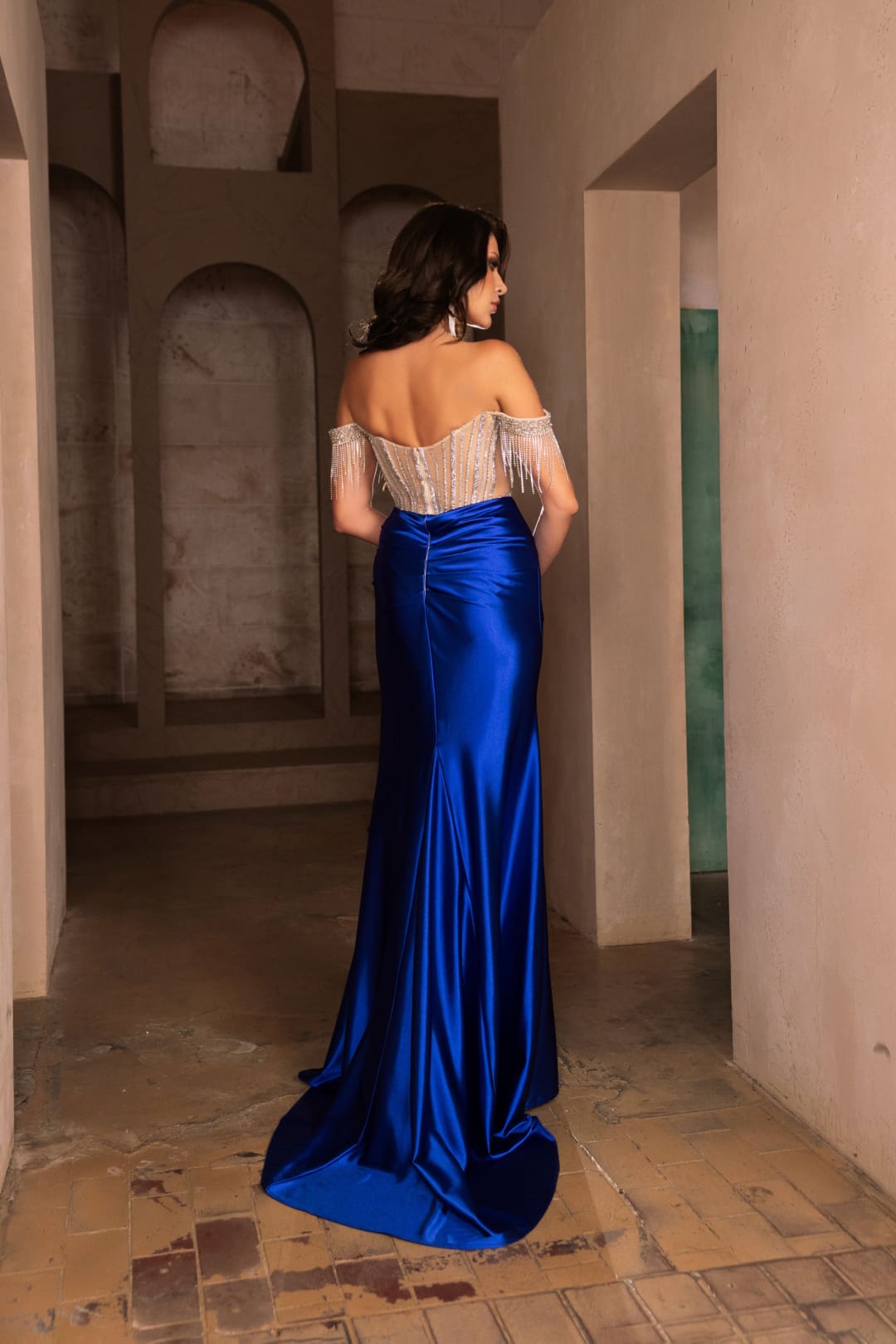 Formal Dress Sweetheart Off The Shoulder Sheath Gown By RQ8159 - Dress