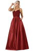 Gala Dress - Burgundy / 10