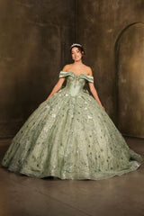 Gala Dress Sweetheart Off The Shoulder Ball Gown By Layla K LK277 - Dress