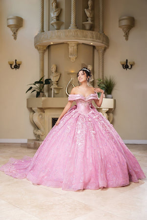 Gala Dress Sweetheart Off The Shoulder Ball Gown By Layla K LK277 - Dress