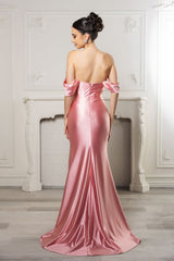 Gala Night Dress Off Shoulder Mermaid Formal Dress By May Queen MQ2138B - Dress