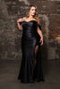 Gala Night Dress Off Shoulder Sheath Formal Dress By May Queen MQ2138 - Dress