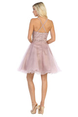 Homecoming Embellished Dress