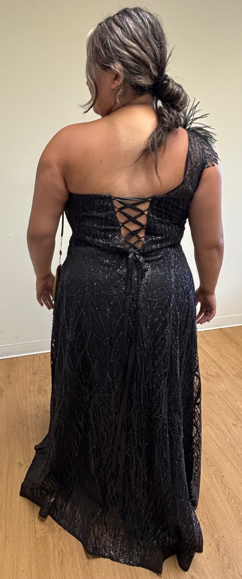 May Queen MQ2024 Asymmetrical Gala Gown