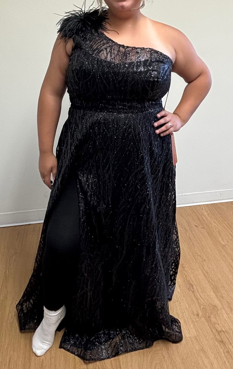 May Queen MQ2024 Asymmetrical Gala Gown