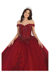 Off The Shoulder Ball Gown