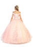 Off The Shoulder Ball Gown