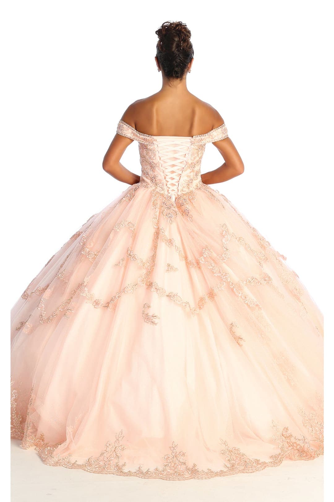 Plus size ball gown