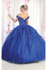 Layla K LK192 Floral Off Shoulder Ball Gown