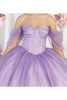 Layla K LK209 Glitter Corset Bone Quinceanera Dress
