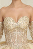 Layla K LK251 Sweetheart Embroidered Cape Quinceanera Gown - Dress