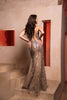Long Evening Dress Sleeveless Mesh Gala Gown By Royal Queen RQ8149 - Dress