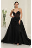 Long Evening Dress Sweetheart Beaded Gala Gown By Royal Queen RQ8126 - Dress