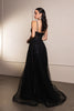 Long Evening Dress V-Neck Sequin A-Line Gown By Royal Queen RQ8143 - Dress