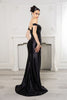Long Formal Dress Off The Shoulder High Slit Gown By May Queen MQ2157 - Dress