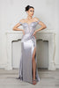 Long Formal Dress Off The Shoulder High Slit Gown By May Queen MQ2157B - Dress