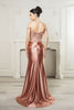 Long Formal Dress Off The Shoulder High Slit Gown By May Queen MQ2157B - Dress