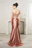 Long Formal Dress Off The Shoulder High Slit Gown By May Queen MQ2157B - Dress