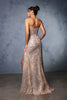 Long Formal Dress Strapless Rhinestone Prom Gown By Royal Queen RQ8153 - Dress