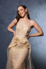 Long Formal Dress Sweetheart Overskirt Gala Gown By Royal Queen RQ8116 - Dress