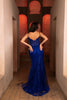 Long Gala Dress Sweetheart Mermaid Sequin Gown By Royal Queen RQ8138 - Dress
