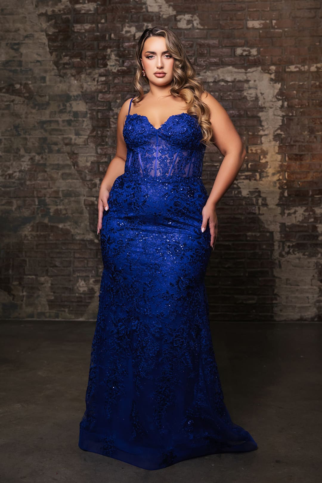 Long Gala Dress Sweetheart Mermaid Sequin Gown By Royal Queen RQ8138 - Dress