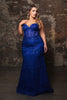 Long Gala Dress Sweetheart Mermaid Sequin Gown By Royal Queen RQ8138 - Dress