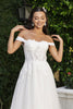 Long Wedding Dress Off The Shoulder A-Line Gown By Royal Queen RQ8182 - Dress
