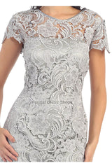 Classy Short Mother of the Groom Dress