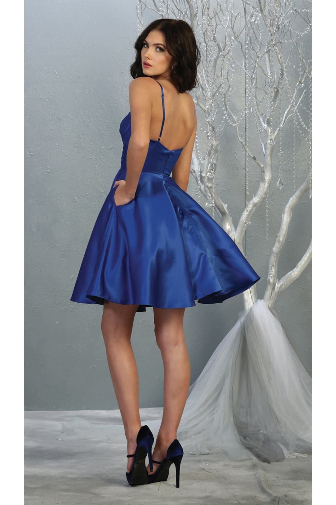 Spaghetti Strap Cocktail Dress