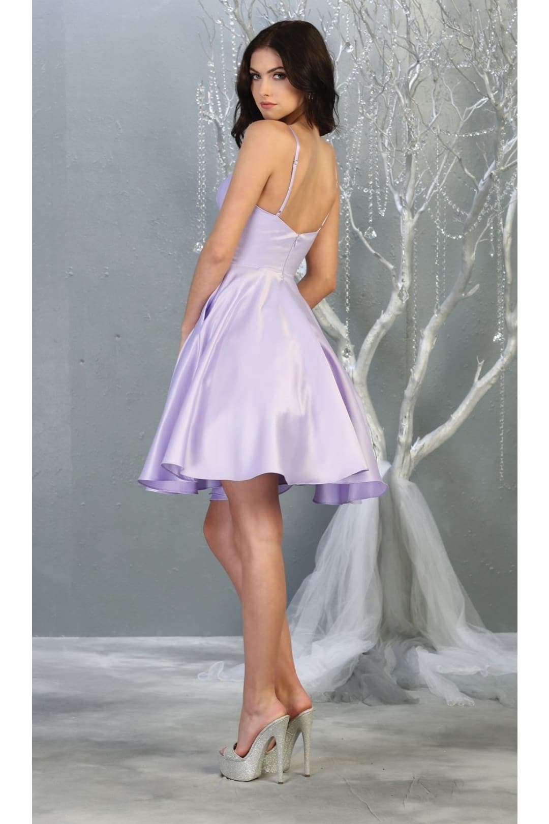 Spaghetti Strap Cocktail Dress