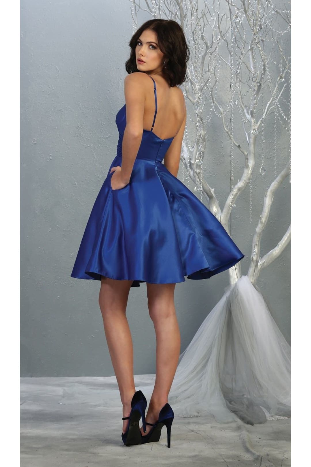 Spaghetti Strap Cocktail Dress