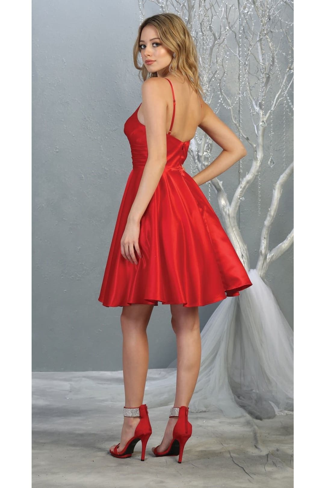 Spaghetti Strap Cocktail Dress