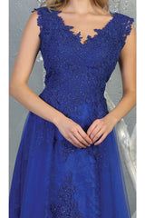 Special Occasion A-line Embroidered Dress