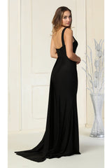 Simple One Shoulder Stretchy Dress