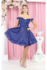 Short Prom Dresses - ROYAL / 2