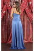 V- Neck Bridemaids Long Dress