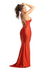 V-neckline Spaghetti Strap Prom Dress