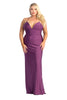 V-neckline Spaghetti Strap Prom Dress