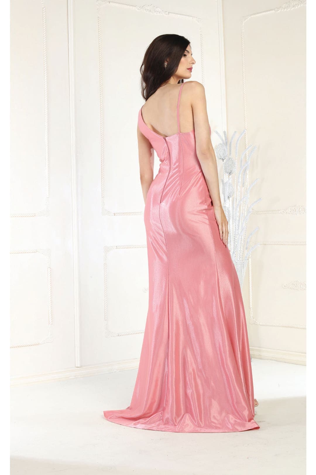 May Queen MQ1932 Ruffled Mermaid Formal Gown - Dress