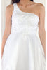 May Queen MQ1973 One Shoulder A-line Cocktail Dress