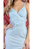 LA Merchandise LA1938 Embroidered Prom Formal Gown - Dress