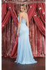 LA Merchandise LA1938 Embroidered Prom Formal Gown - Dress