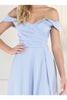 May Queen MQ1960 Off The Shoulder Prom Dress