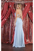 May Queen MQ1987 Criss Cross Open Back Prom Dress - Dress