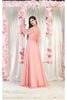 May Queen MQ1990 Chiffon Mother Of The Bride Gown